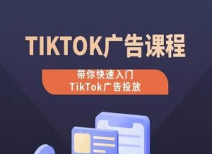 TikTok广告投放课程，从0-1实操课，带你快速入门TikTok广告投放-董叔项目网