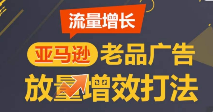 亚马逊流量增长-老品广告放量增效打法，循序渐进，打造更多TOP listing​-董叔项目网