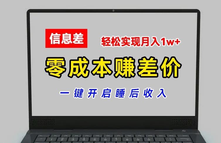 零成本赚差价，各大平台账号批发倒卖，一键开启睡后收入，轻松实现月入1w+【揭秘】-董叔项目网