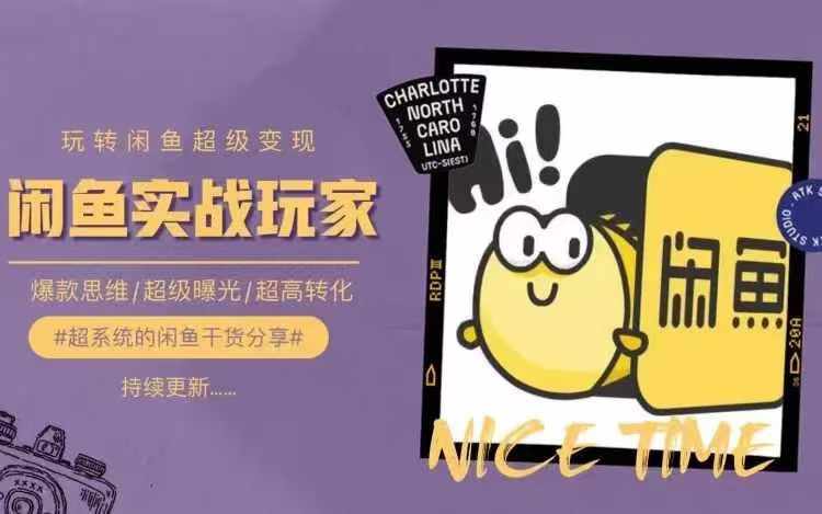 从0到1系统玩转闲鱼变现，教你核心选品思维，提升产品曝光及转化率-董叔项目网