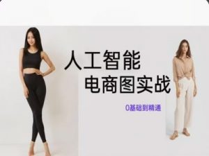 人工智能SD电商图实战,ai绘图0基础到精通-董叔项目网