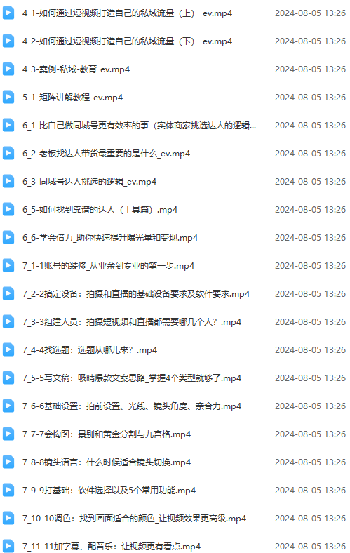 图片[2]-实体店老板获客特训营：认知、定位、文案、矩阵、直播、AI等(72节-董叔项目网