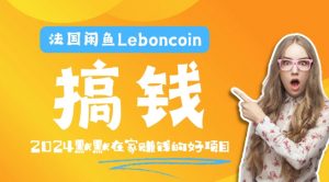 法国闲鱼Leboncoin跨境电商教程:环境邮箱电话解决产品上传及流量,悄悄赚钱-董叔项目网