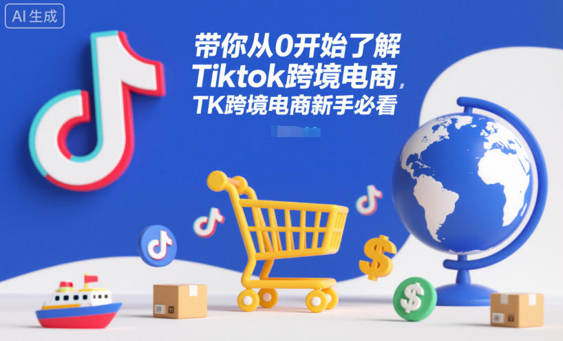 带你从0开始了解Tiktok跨境电商，TK跨境电商新手必看-董叔项目网