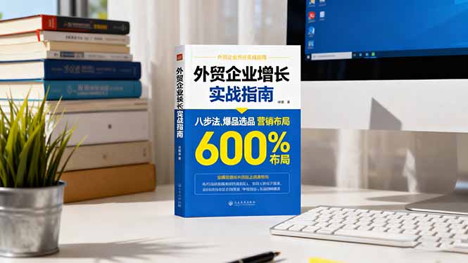 外贸企业增长实战指南，八步法、爆品选品、营销布局，业绩增长300%-董叔项目网