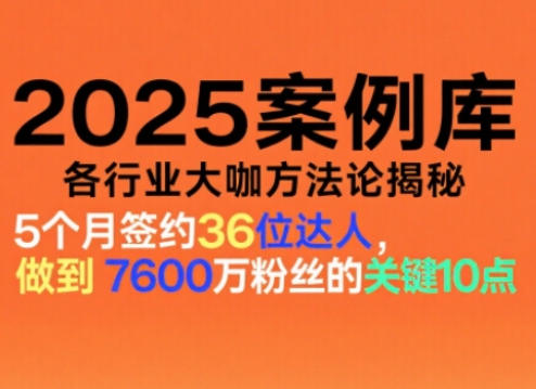 波波来了案例库，收录各行业大咖的方法论，各行业大咖方法论揭秘(更新2026年3月)-董叔项目网