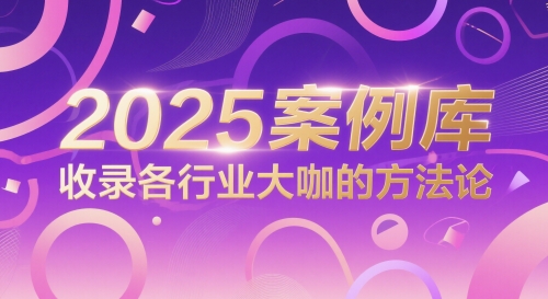 2025案例库，收录各行业大咖的方法论-董叔项目网