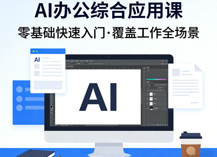 AI办公综合应用课，零基础快速入门，覆盖了工作中各种应用场景-董叔项目网