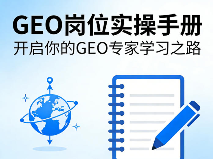 GEO岗位实操手册，开启你的GE0专家学习之路-董叔项目网