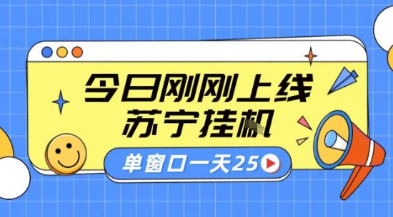苏宁全自动采集挂G项目 稳定可批量 单窗口收益30+ 附教程【揭秘】-董叔项目网