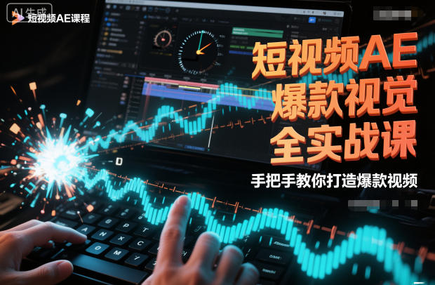 短视频AE爆款视觉全实战课，手把手教你打造爆款视频-董叔项目网
