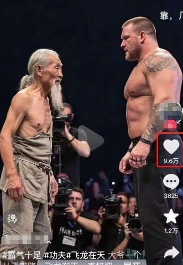 10W+点赞500W播放，用AI制作中国老头和外国拳王格斗视频，条条原创，快速涨粉变现-董叔项目网