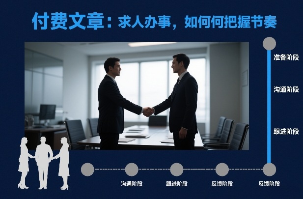 付费文章：求人办事，如何把握节奏-董叔项目网