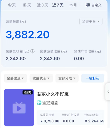 短剧搬砖新玩法，软件批量二创剪辑，7天赚了3800，赶紧做起来【附软件】-董叔项目网