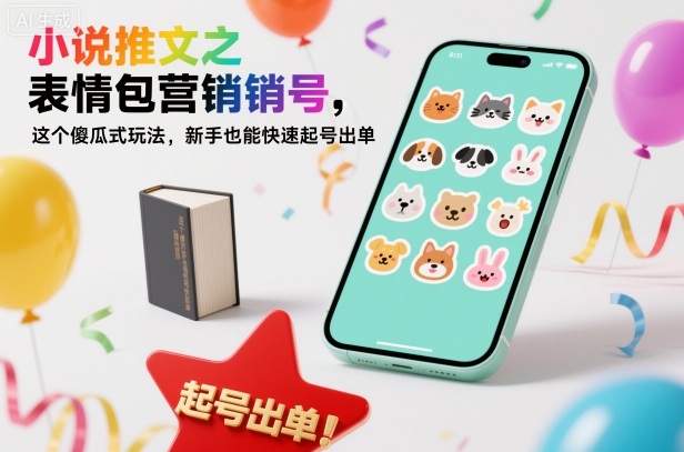 小说推文之表情包营销号,这个傻瓜式玩法,新手也能快速起号出单-董叔项目网