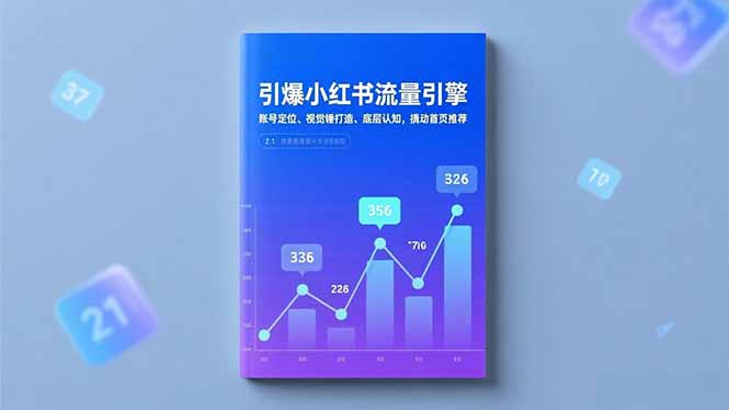 引爆小红书流量引擎,账号定位、视觉锤打造、底层认知,撬动首页推荐-董叔项目网