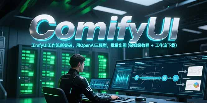 ComfyUI工作流新突破,用OpenAI三模型,批量出图(保姆级教程+工作流下载-董叔项目网