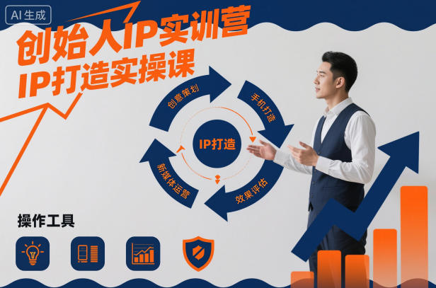 创始人IP实训营，IP打造实操课-董叔项目网