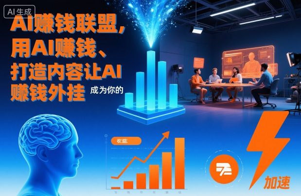 AI賺钱联盟,用AI賺钱、打造内容让AI成为你的賺钱外挂-董叔项目网