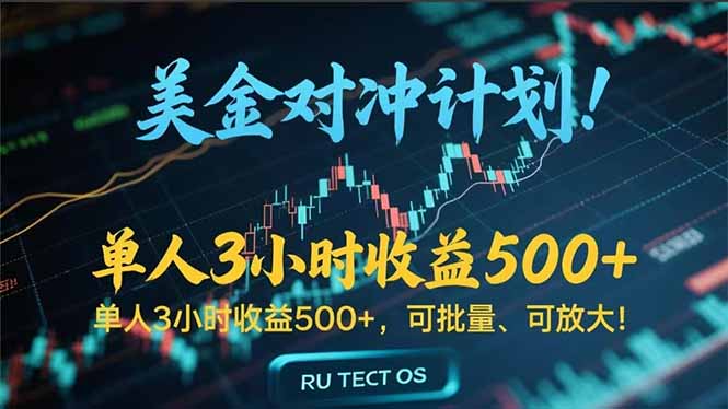 长久稳定的撸美金项目，平均3小时收入 500+，可公司实地考察实地操作！-董叔项目网