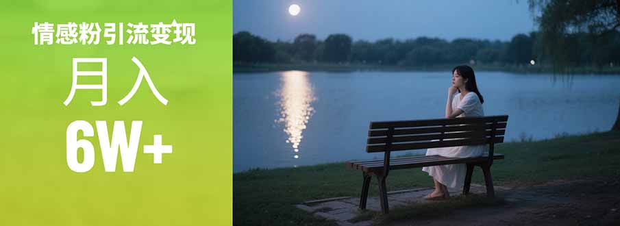 情感粉引流变现实操课：单月变现6w+，情感粉引流变现实操课-董叔项目网