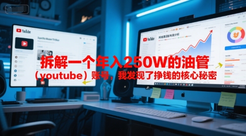 付费文章：拆解一个年入250W的油管(youtube)账号，我发现了挣钱的核心秘密-董叔项目网
