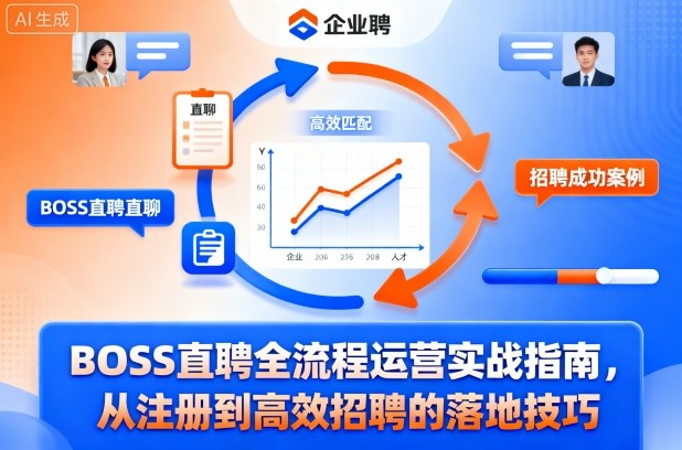 BOSS直聘全流程运营实战指南，从注册到高效招聘的落地技巧-董叔项目网