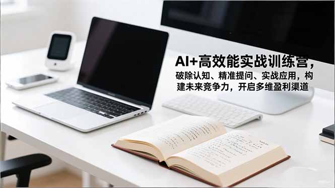 AI+高效能实战训练营，破除认知、精准提问、实战应用，构建未来竞争力，开启多维盈利渠道-董叔项目网