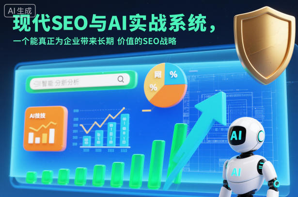 现代SEO与AI实战系统，一个能真正为企业带来长期价值的SEO战略(英语+中文字幕)-董叔项目网