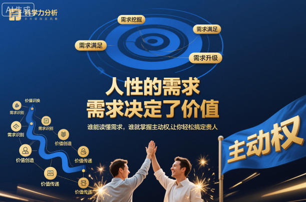 人性的需求，需求决定了价值，谁能读懂需求，谁就掌握主动权，让你轻松搞定贵人【文档】-董叔项目网