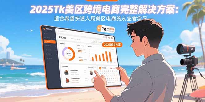 2025Tk美区跨境电商完整解决方案：适合希望快速入局美区电商的从业者学习-董叔项目网