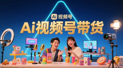 风口已至！AI视频号带货轻松月入过1W，99%的普通人却卡在内容制作门槛-董叔项目网