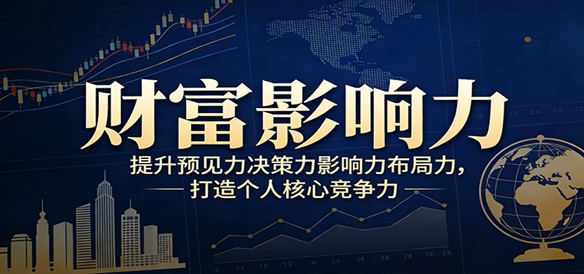 财富影响力提升，构建顶层布局思维，实现人生与事业双向升级-董叔项目网