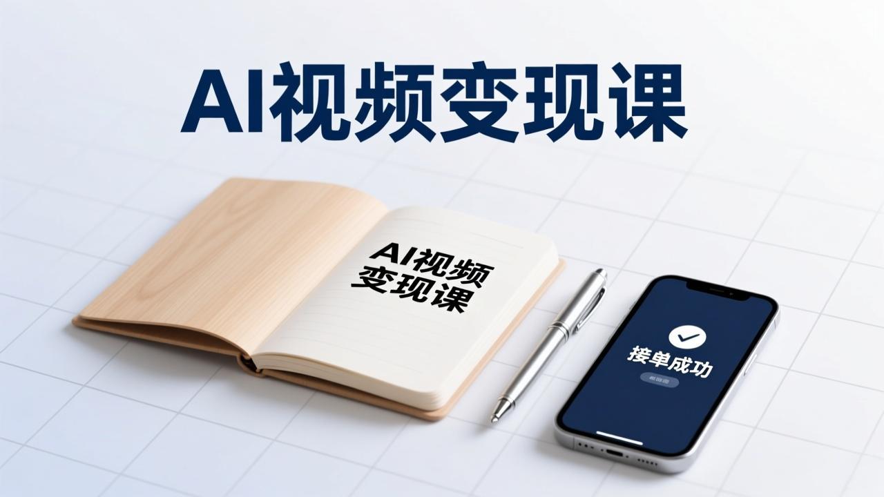 AI视频变现课，学完即可创作短片、接商单，实现副业增收，单项目报价可达千元-董叔项目网