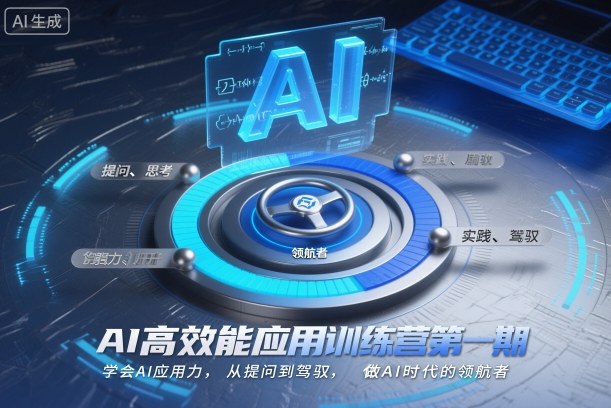 AI高效能应用训练营第一期，学会AI应用力，从提问到驾驭，做AI时代的领航者-董叔项目网
