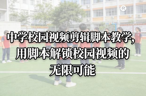 中学校园视频剪辑脚本教学，用脚本解锁校园视频的无限可能-董叔项目网