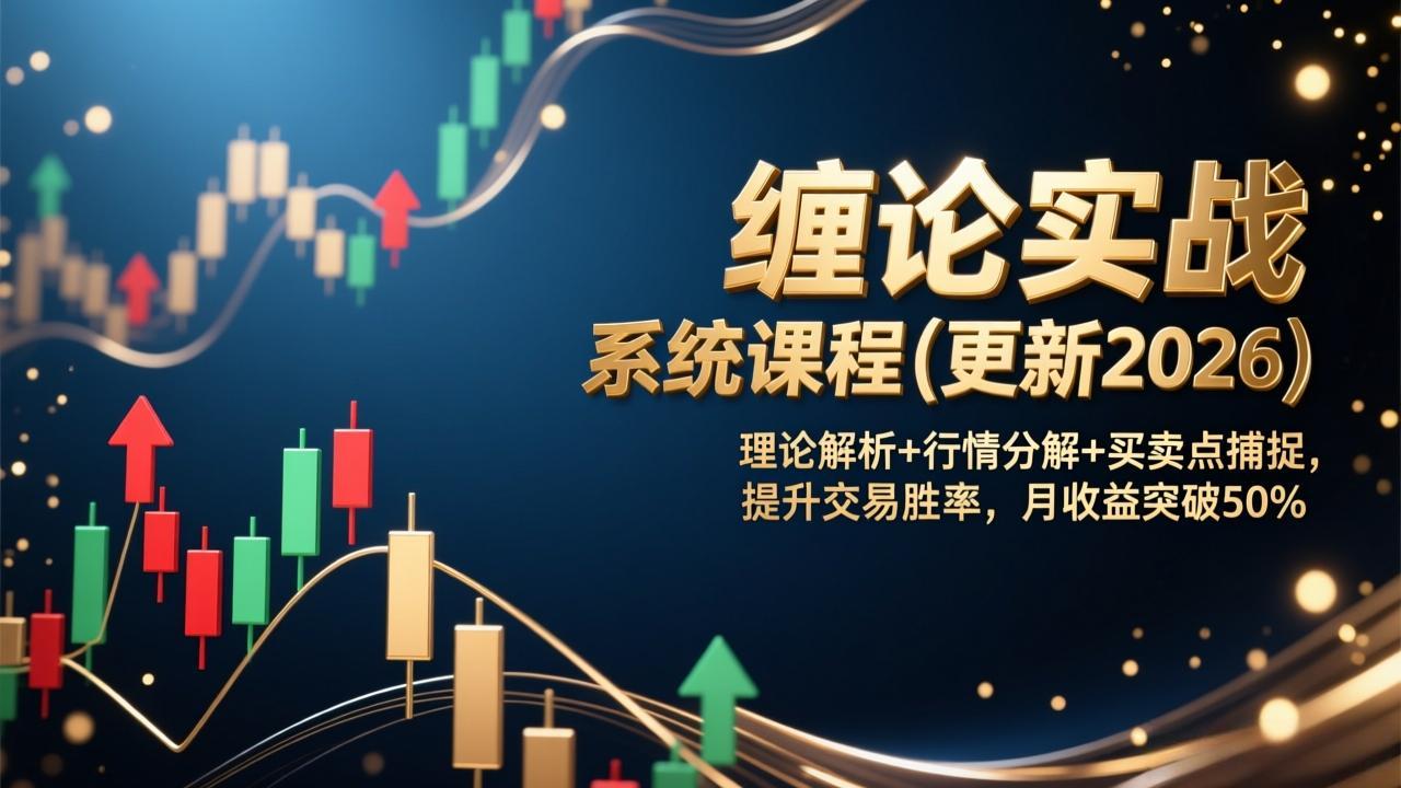 缠论实战系统课程(更新2026-董叔项目网