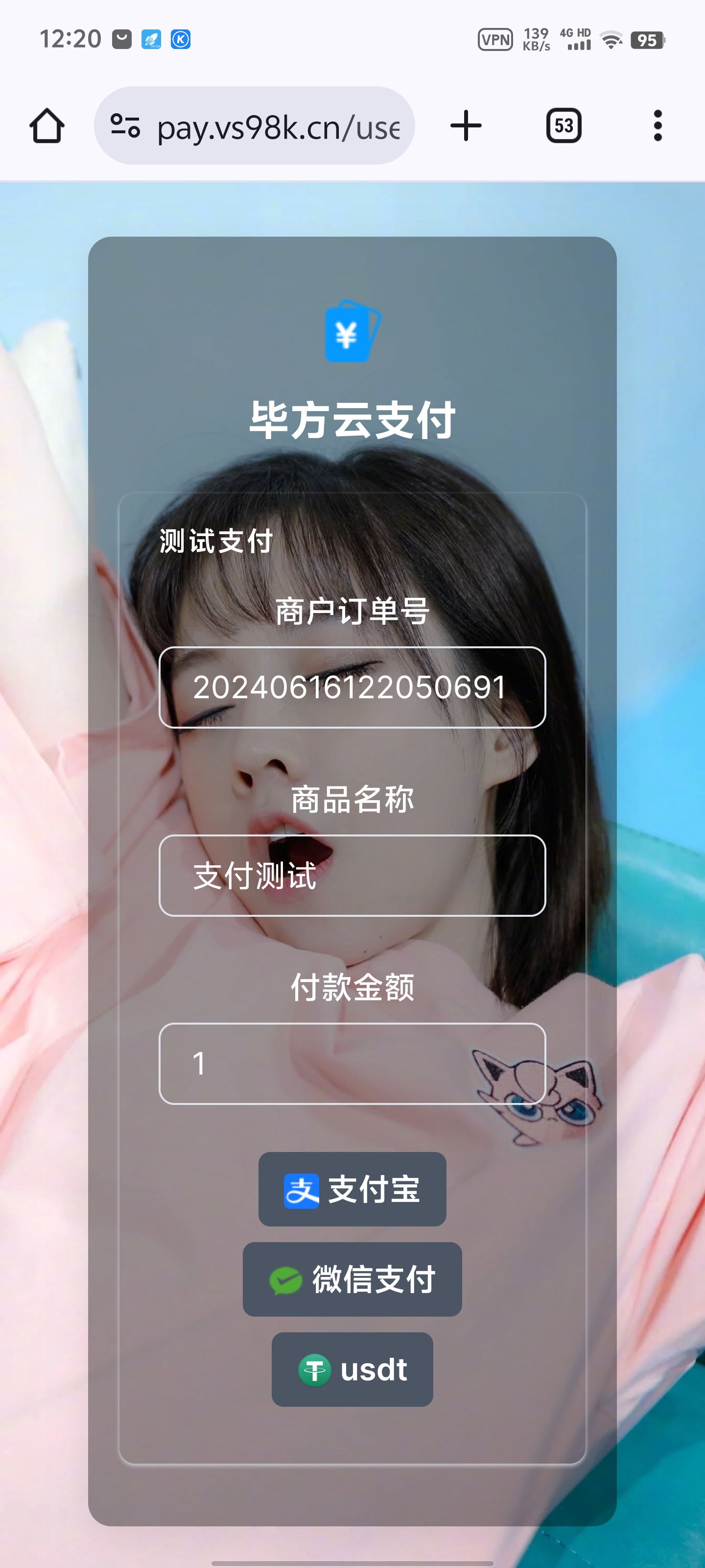 易支付美化模板开源-董叔项目网