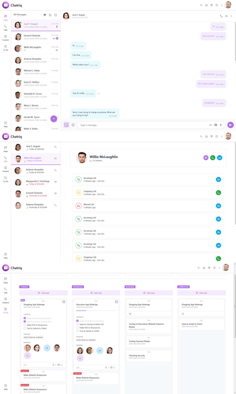 web网页聊天功能页面模板-董叔项目网