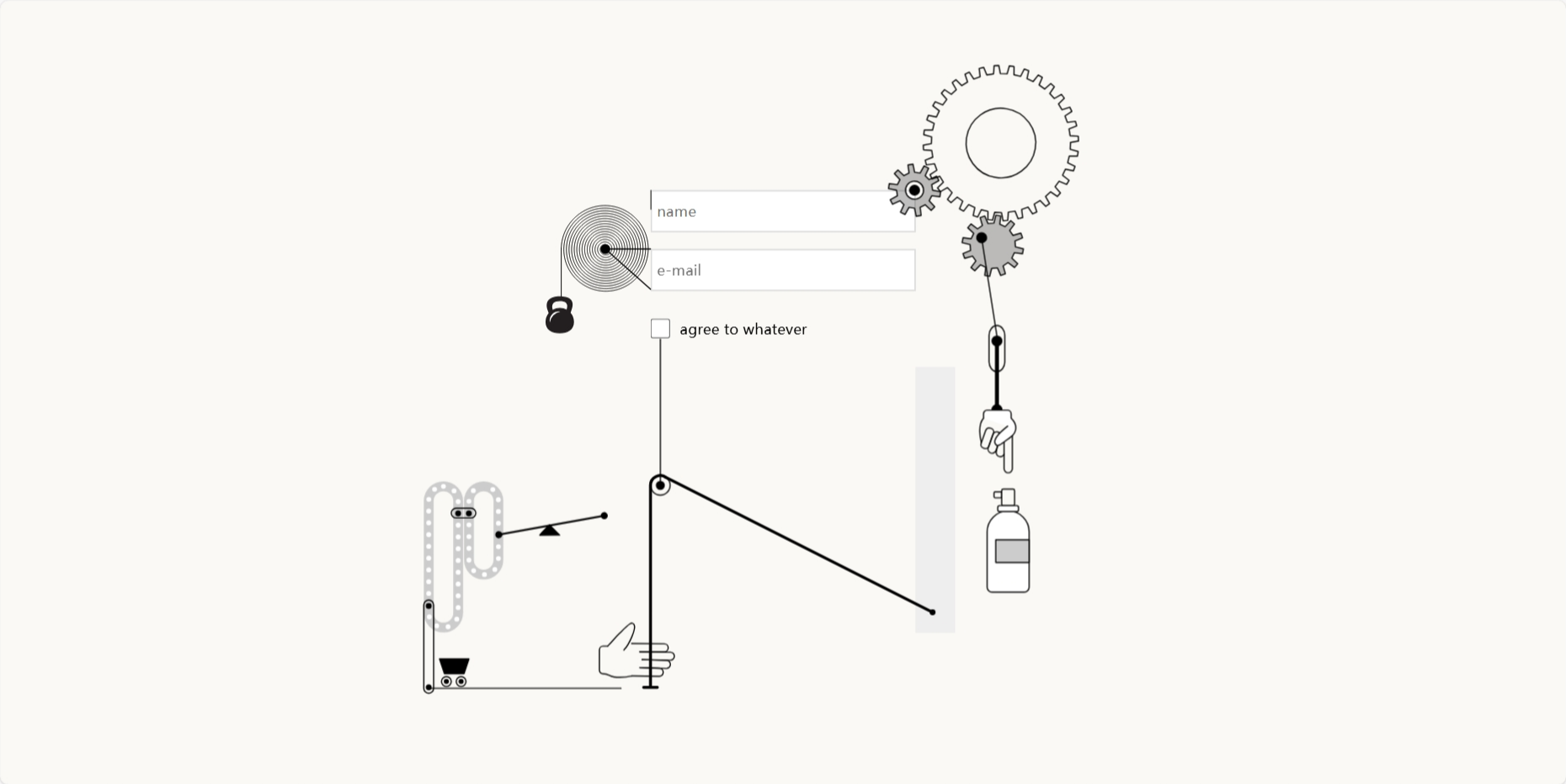 小题大做的动态互动登录页html源码-董叔项目网