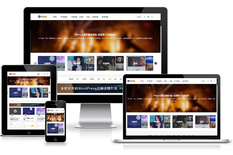 最新无加密Ripro9.0修正升级版wordpress主题-董叔项目网